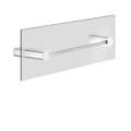 Gessi RILIEVO ACCESSORIES 59562 Wieszak na reczniki 30 cm do mocowania na szkle wiele kolorow 031 Chrom 149 Finox 279 Biały CN 299 Czarny XL 706 Czarny Metal PVD 030 Miedź PVD 707 Czarny metal szczotkowany PVD 708 Miedź szczotkowana PVD