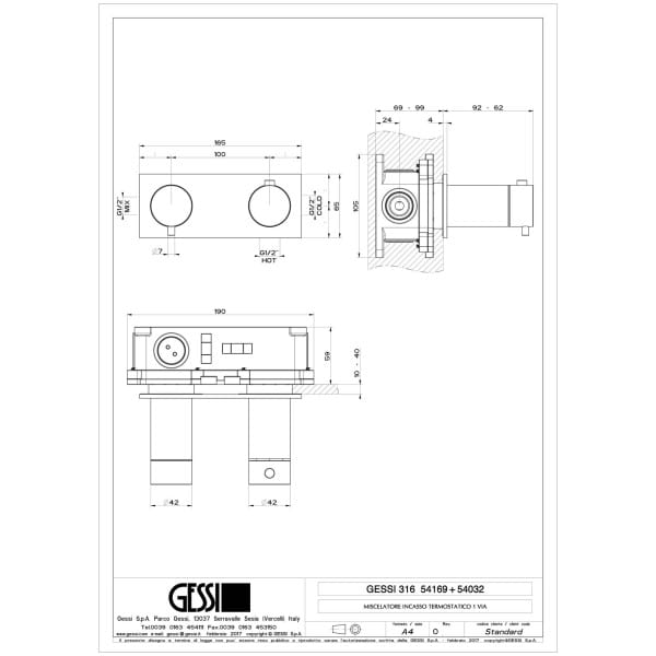 Gessi-SHOWER316-54169-54032-Bateria-termostatyczna-z-przylaczami-1-2-filtrami-i-przelacznikiem-jednoobiegowym-1-2-z-glowica-ceramiczna-wiele-kolorow-rys-techniczny.jpg SHOWER316 54169+54032 rysunek techniczny