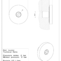 TONDO WELLNESS 32977 rysunek techniczny