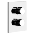 Gessi TRASPARENZE 09269 13432 Bateria termostatyczna z przylaczami 1 2 filtrami i przelacznikiem jednoobiegowym 1 2 z glowica ceramiczna wiele kolorow 031 Chrom