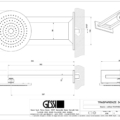TRASPARENZE 34349 rysunek techniczny