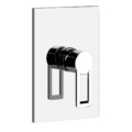 Gessi TRASPARENZE 44655 44622 Bateria prysznicowa podtynkowa jednoobiegowa z przylaczami 1 2 wiele kolorow 031 Chrom