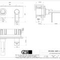 TRASPARENZE 44697+44875 rysunek techniczny