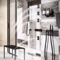 Gessi WELLNESS BUILT IN PARTS 32940 Element podtynkowy do Water Tube Kneipp wiele kolorow 031 Chrom