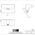 WELLNESS BUILTIN PARTS 32940 rysunek techniczny