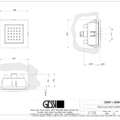 WELLNESS BUILTIN PARTS 32987 rysunek techniczny