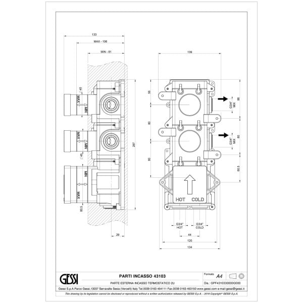 Gessi-WELLNESS-BUILT-IN-PARTS-43103-Bateria-termostatyczna-podtynkowa-2-obiegowa-high-capacity-przylacza-3-4--montaz-w-pionie-poziomie-wiele-kolorow-rys-techniczny.jpg WELLNESS BUILTIN PARTS 43103 rysunek techniczny