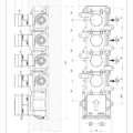 WELLNESS BUILTIN PARTS 43107 rysunek techniczny
