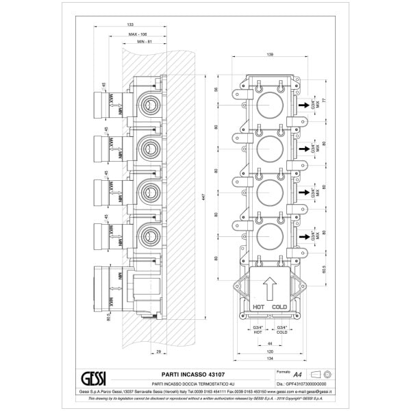 Gessi-WELLNESS-BUILT-IN-PARTS-43107-Bateria-termostatyczna-podtynkowa-4-obiegowa-high-capacity-przylacza-3-4--montaz-w-pionie-poziomie-wiele-kolorow-rys-techniczny.jpg WELLNESS BUILTIN PARTS 43107 rysunek techniczny