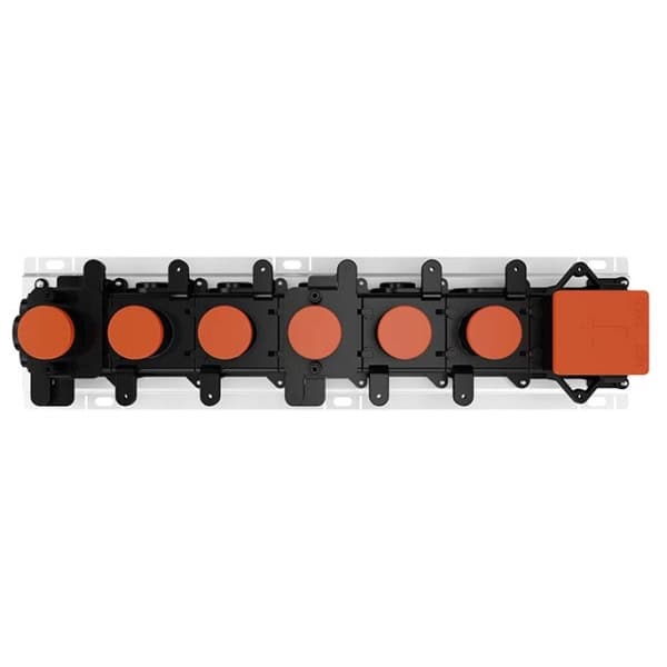 Gessi WELLNESS BUILT IN PARTS 63017 Bateria termostatyczna podtynkowa element podtynkowy wiele kolorow 031 Chrom