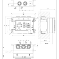 WELLNESS BUILTIN PARTS 63055 rysunek techniczny
