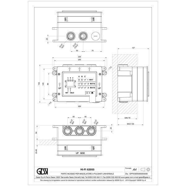 Gessi-WELLNESS-BUILT-IN-PARTS-63055-Bateria-podtynkowa-z-przyciskami-elementy-podtynkowe-wiele-kolorow-rys-techniczny.jpg WELLNESS BUILTIN PARTS 63055 rysunek techniczny