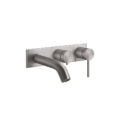 Gessi316 BATH316 54139 54136 Bateria prysznicowa podtynkowa dwuobiegowa z wylewka i przelacznikiem zaworem przelaczajacym wiele kolorow 239 Stal szczotkowana 707 Czarny metal szczotkowany PVD 708 Miedź szczotkowana PVD 726 Ciepła stal PVD