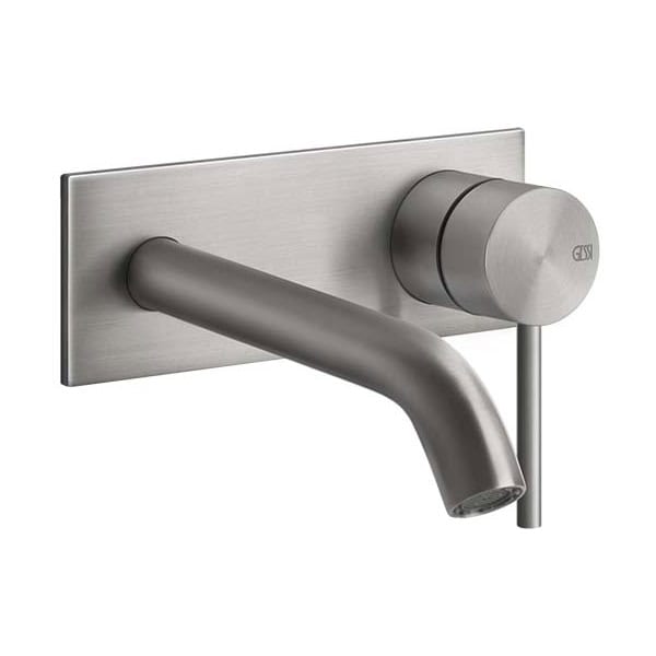 Gessi316 FLESSA 54197 54088 Bateria podtynkowa z wylewka wiele kolorow 239 Stal szczotkowana 707 Czarny metal szczotkowany PVD 708 Miedź szczotkowana PVD 726 Ciepła stal PVD