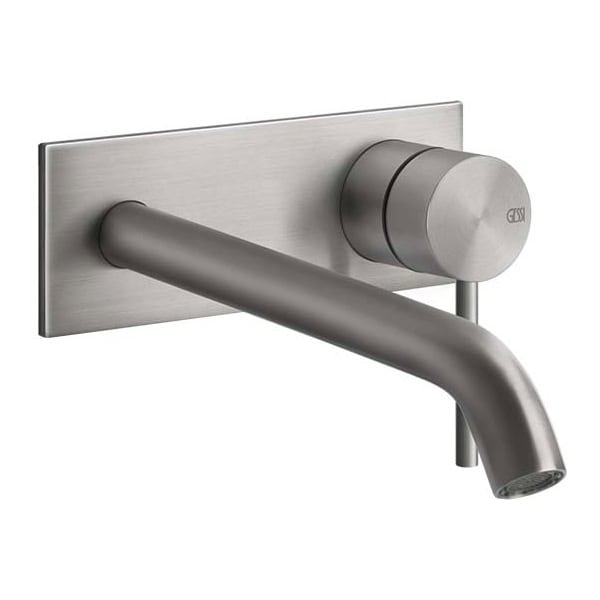 Gessi316 FLESSA 54197 54090 Bateria podtynkowa z wylewka wiele kolorow 239 Stal szczotkowana 707 Czarny metal szczotkowany PVD 708 Miedź szczotkowana PVD 726 Ciepła stal PVD