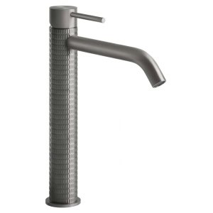 Gessi316 MECCANICA 54206 Bateria umywalkowa nablatowa z przylaczami 3 8 wiele kolorow 239 Stal szczotkowana 707 Czarny metal szczotkowany PVD 708 Miedź szczotkowana PVD 726 Ciepła stal PVD