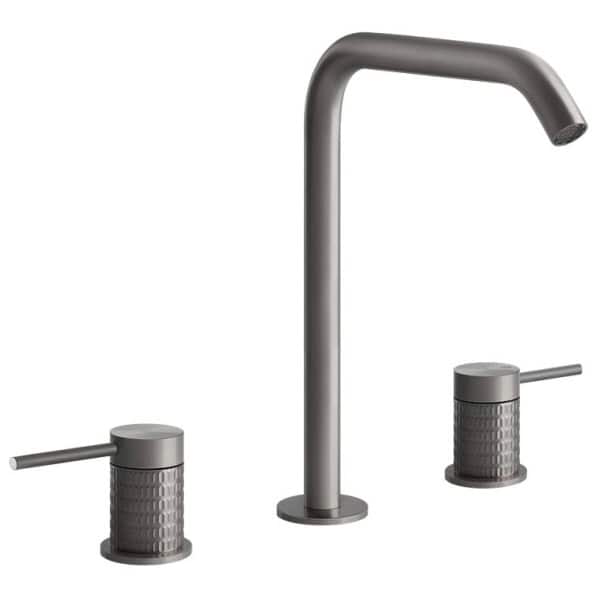 Gessi316 MECCANICA 54211 Bateria umywalkowa trzyotworowa z wylewka wiele kolorow 239 Stal szczotkowana 707 Czarny metal szczotkowany PVD 708 Miedź szczotkowana PVD 726 Ciepła stal PVD