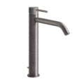 Gessi316 TRAME 54303 Bateria umywalkowa nablatowa z korkiem automatycznym wiele kolorow 239 Stal szczotkowana 707 Czarny metal szczotkowany PVD 708 Miedź szczotkowana PVD 726 Ciepła stal PVD