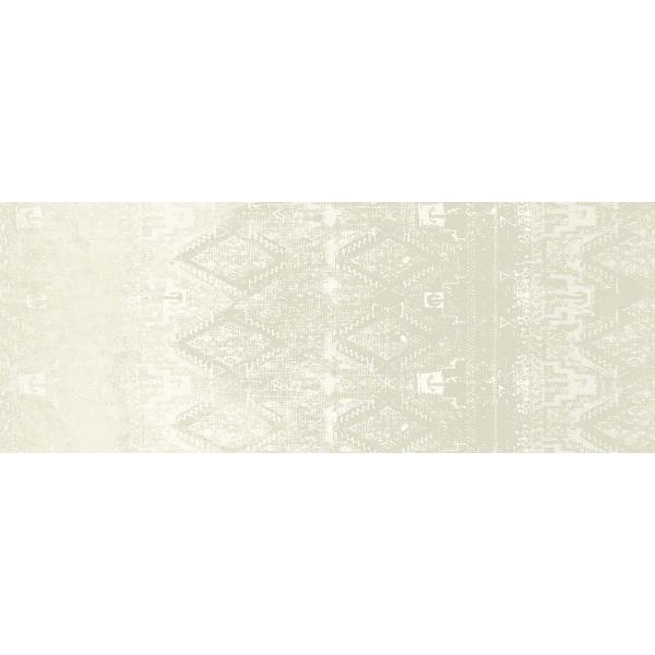 Wallquest Luxe Revival  RH21805  Tapeta orientalny postarzana tkanina postarzany dywan efekt ombre szary beżowy biały tapeta o szerokości 137 cm  i długości 1m winylowa